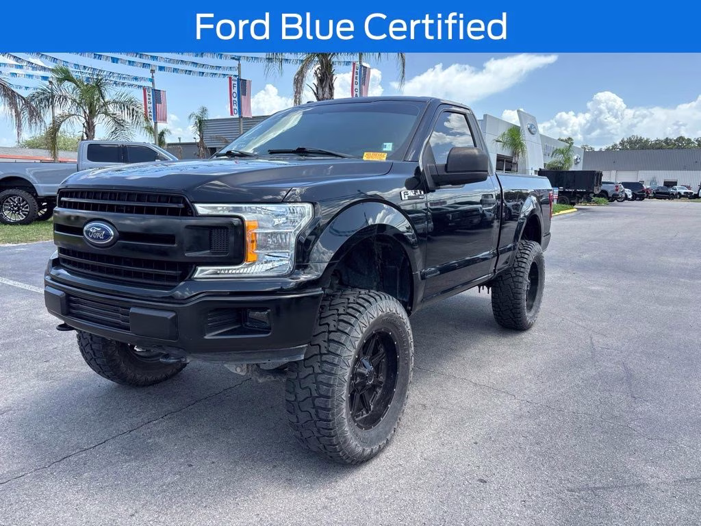 2018 Shadow Black Ford F-150 XLT 4X4 Truck