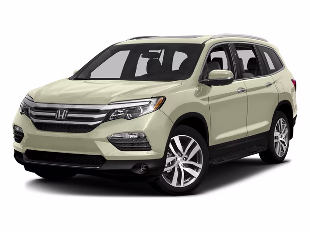 2016 White Honda Pilot Touring AWD SUV