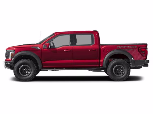 2026 Ruby Red Metallic Tinted Clearcoat Ford F-150 Raptor 4X4 Truck