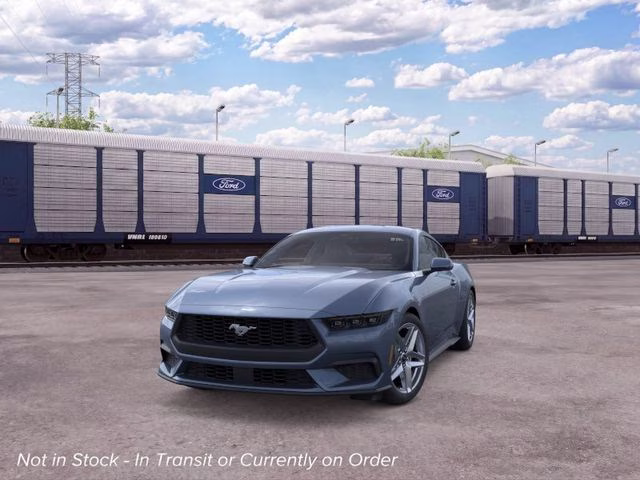 2026 Vapor Blue Ford Mustang EcoBoost Premium RWD Coupe