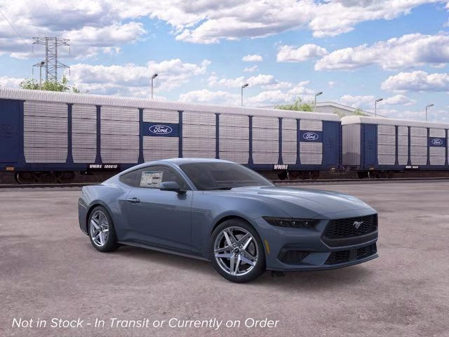 2026 Vapor Blue Ford Mustang EcoBoost Premium RWD Coupe