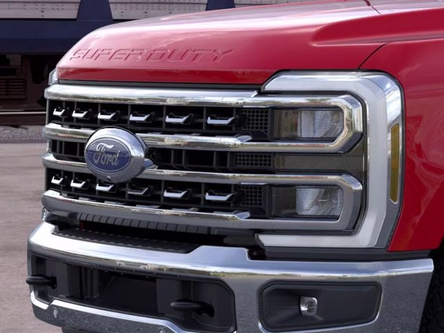 2026 Race Red Ford Super Duty F-250 SRW Lariat 4X4 Truck