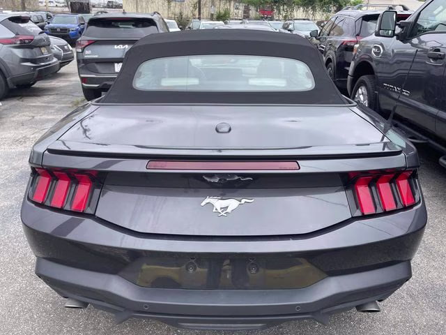 2024 Gray Metallic Ford Mustang EcoBoost Premium RWD Convertible