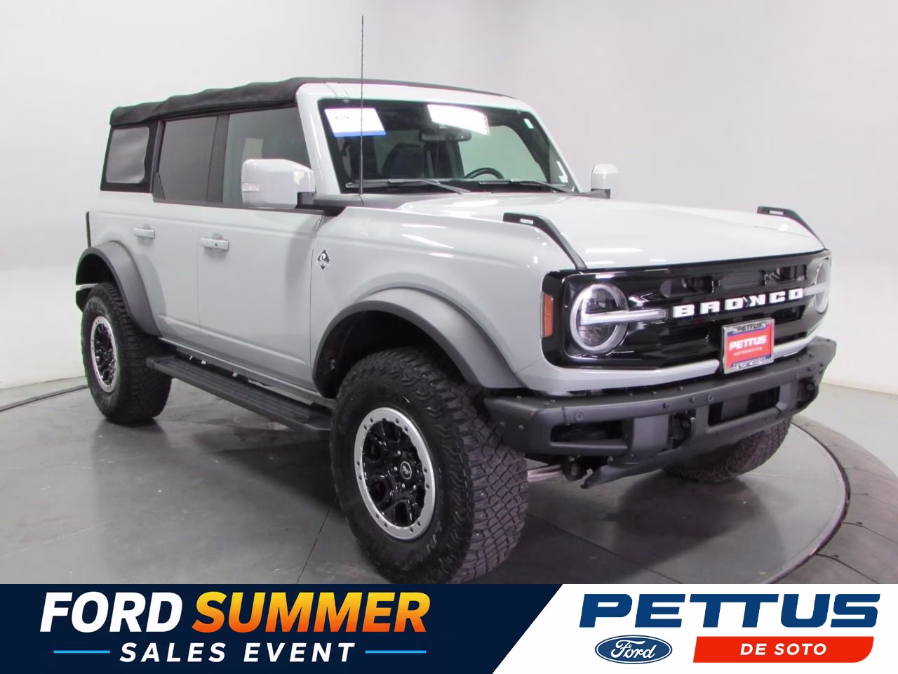 2021 Cactus Gray Ford Bronco Outer Banks 4X4 SUV