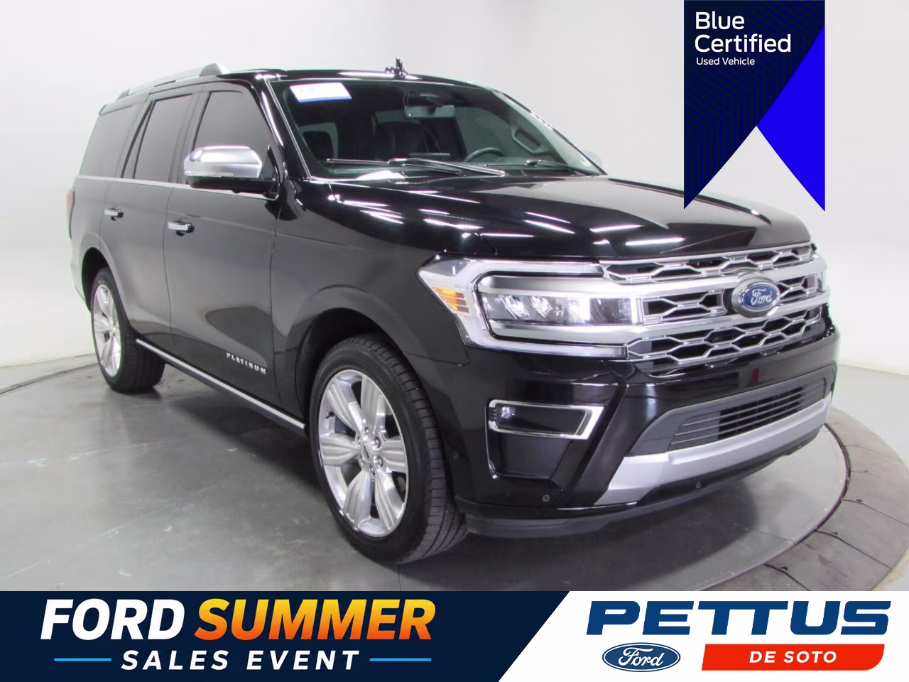 2024 Agate Black Metallic Ford Expedition Platinum 4X4 SUV