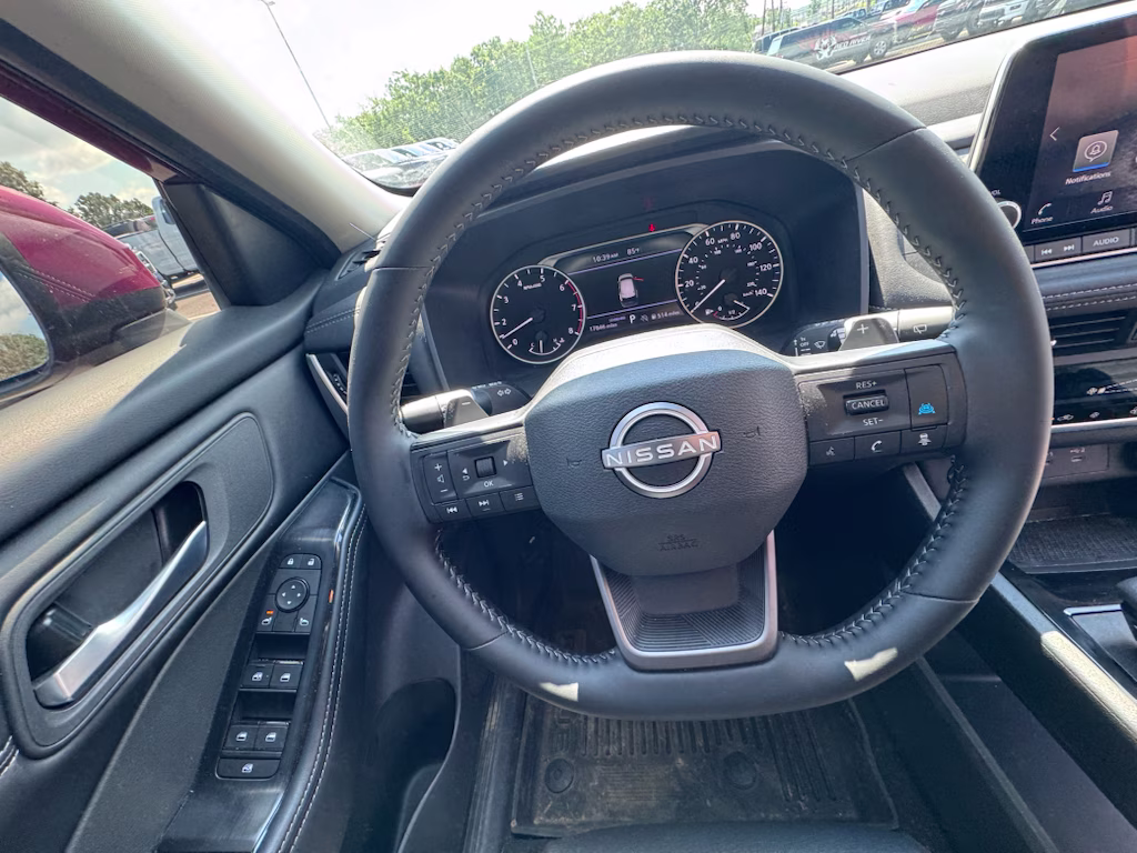 2026 Scarlet Ember Tintcoat Nissan Rogue SV FWD SUV