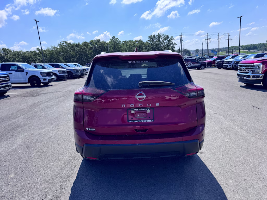 2026 Scarlet Ember Tintcoat Nissan Rogue SV FWD SUV