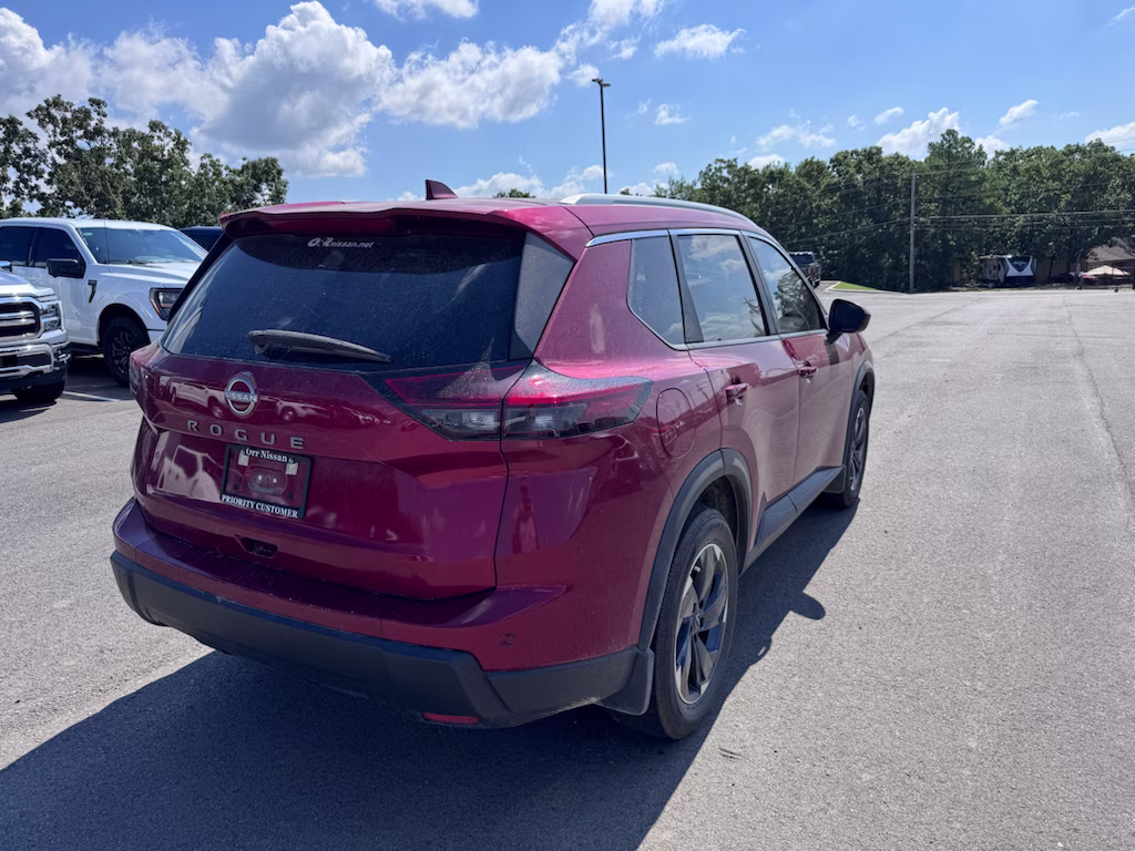 2026 Scarlet Ember Tintcoat Nissan Rogue SV FWD SUV