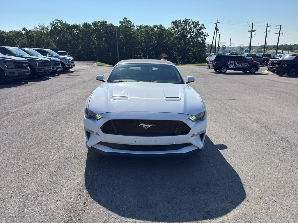 2020 Oxford White Ford Mustang GT Premium RWD Convertible