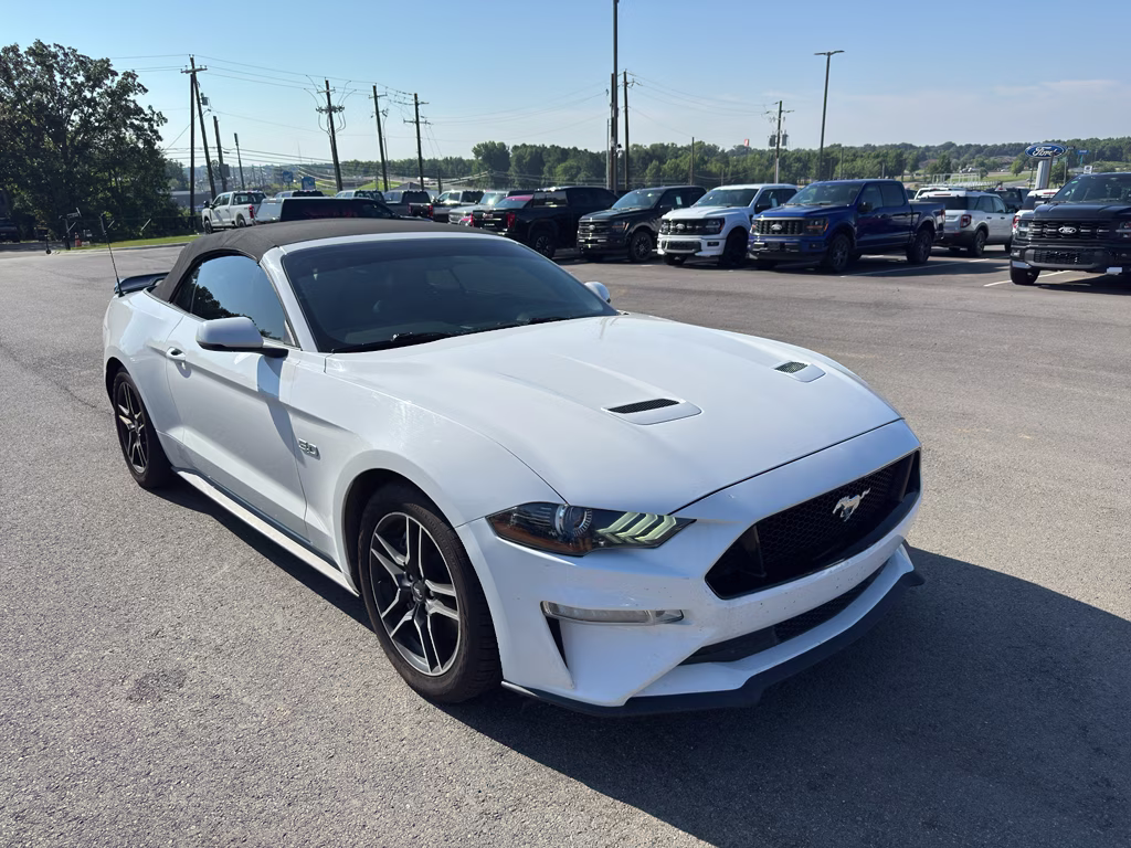 2020 Oxford White Ford Mustang GT Premium RWD Convertible