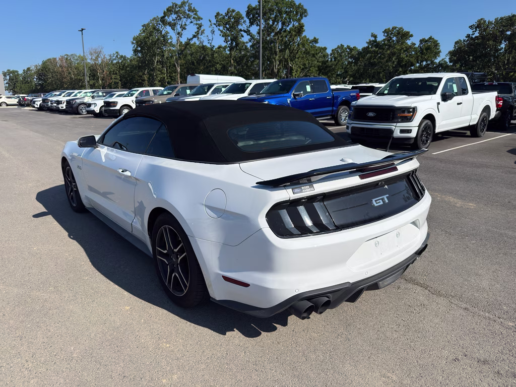 2020 Oxford White Ford Mustang GT Premium RWD Convertible