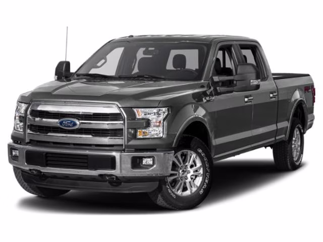 2015 Magnetic Metallic Ford F-150 Lariat 4X4 Truck