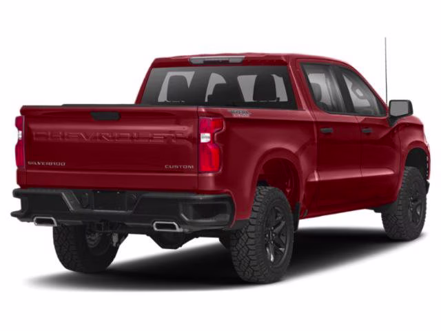 2019 Northsky Blue Metallic Chevrolet Silverado 1500 Custom Trail Boss 4X4 Truck