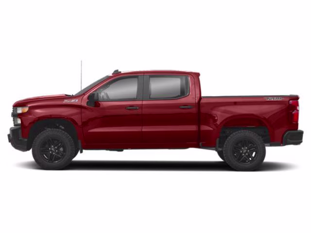 2019 Northsky Blue Metallic Chevrolet Silverado 1500 Custom Trail Boss 4X4 Truck