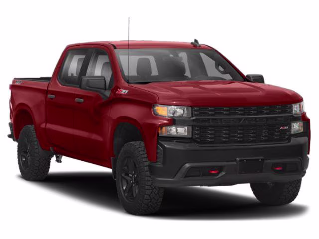 2019 Northsky Blue Metallic Chevrolet Silverado 1500 Custom Trail Boss 4X4 Truck