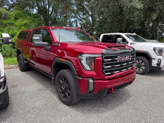 2024 Volcanic Red Tintcoat GMC Sierra 3500HD AT4 4X4 Truck