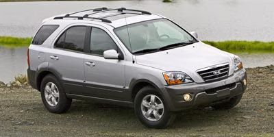 2008 Red Kia Sorento LX RWD SUV