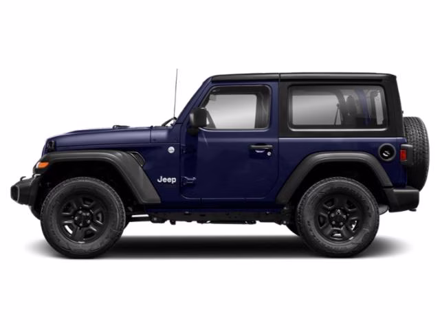 2019 Ocean Blue Metallic Clearcoat Jeep Wrangler Sport S 4X4 SUV