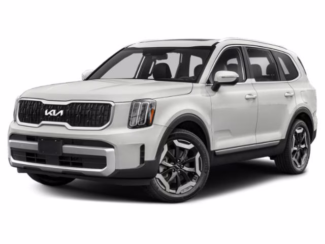 2023 Glacial White Pearl Kia Telluride EX AWD SUV