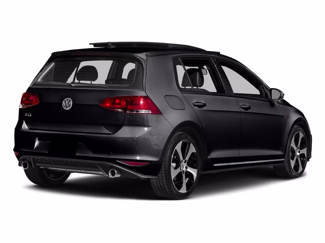 2017 Black Volkswagen Golf GTI S FWD Hatchback