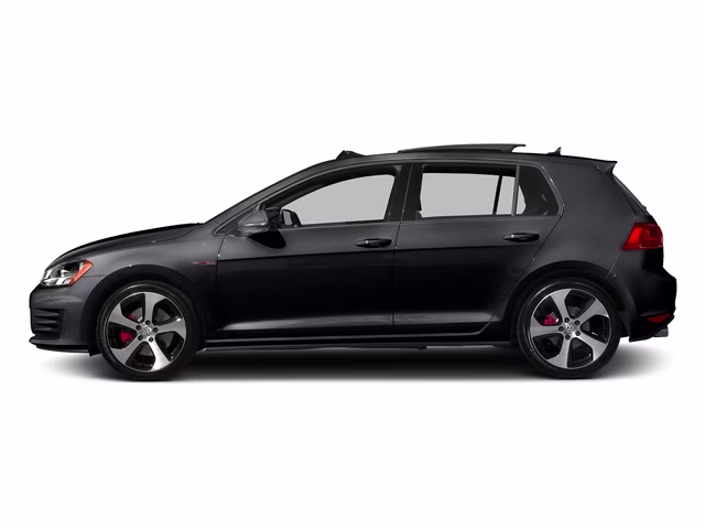 2017 Black Volkswagen Golf GTI S FWD Hatchback