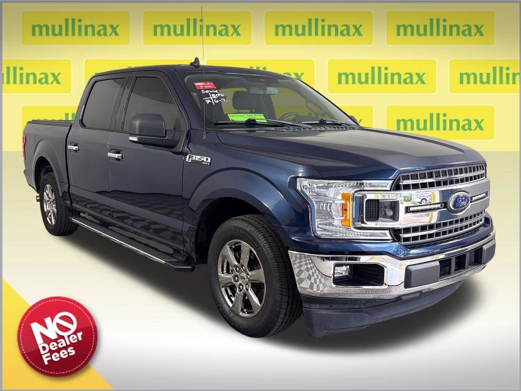 2020 Blue Ford F-150 XLT RWD Truck