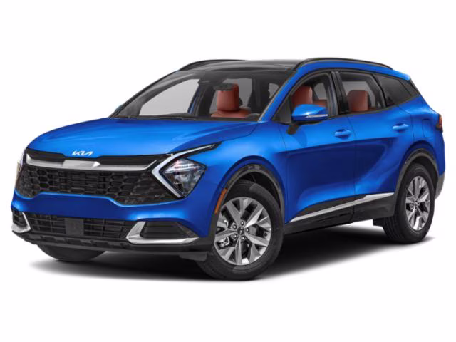2025 Sapphire Blue Kia Sportage SX FWD SUV