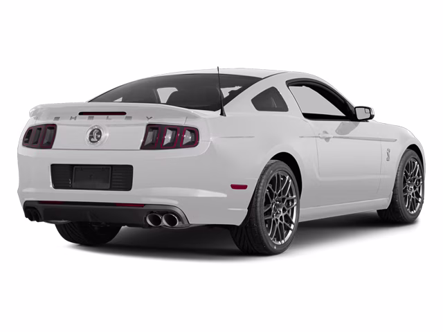 2013 Performance White Ford Mustang Shelby GT500 RWD Coupe