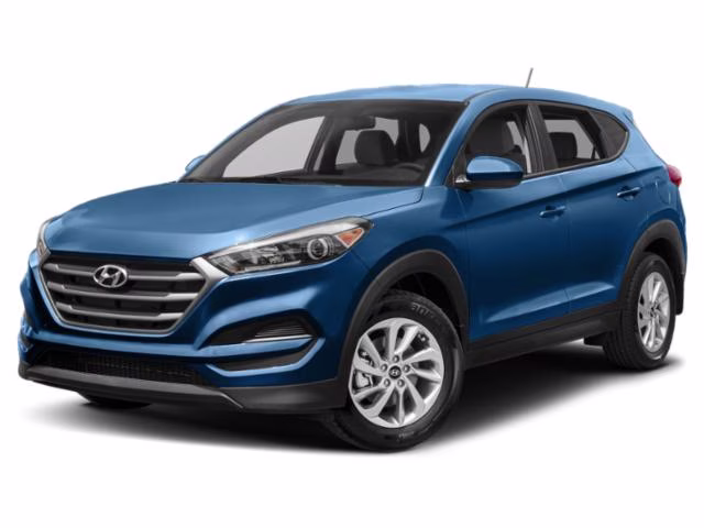 2018 Caribbean Blue Hyundai Tucson Sport AWD SUV