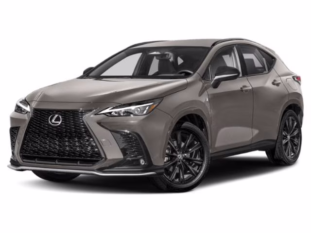 2022 Silver Lexus NX 350 F SPORT Handling AWD SUV