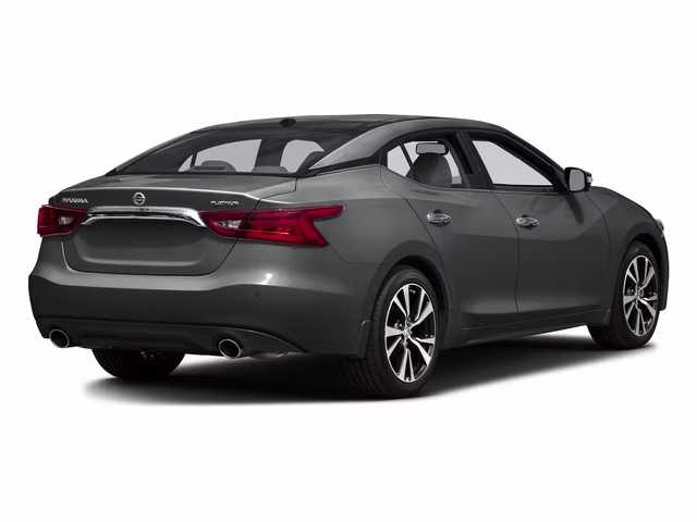 2016 Gun Metallic Nissan Maxima Platinum FWD Sedan