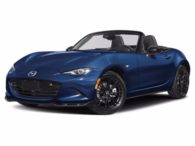 2024 Crystal Blue Mazda MX-5 Miata Club RWD Convertible