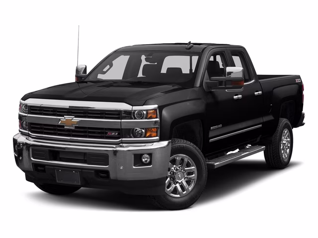 2017 Black Chevrolet Silverado 2500HD LTZ 4X4 Truck