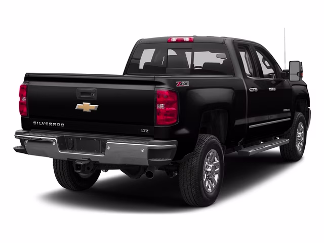2017 Black Chevrolet Silverado 2500HD LTZ 4X4 Truck