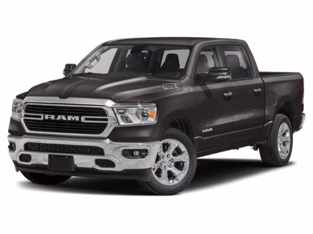 2021 Granite Crystal Metallic Clearcoat Ram 1500 Big Horn 4X4 Truck