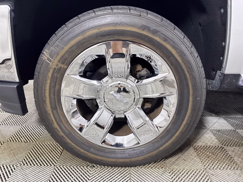 2017 Silver Ice Metallic Chevrolet Silverado 1500 LTZ RWD Truck
