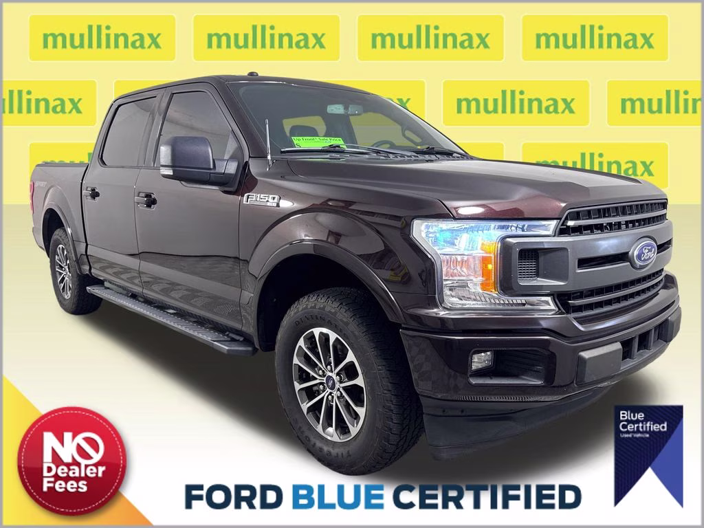 2018 Magma Red Ford F-150 XLT RWD Truck