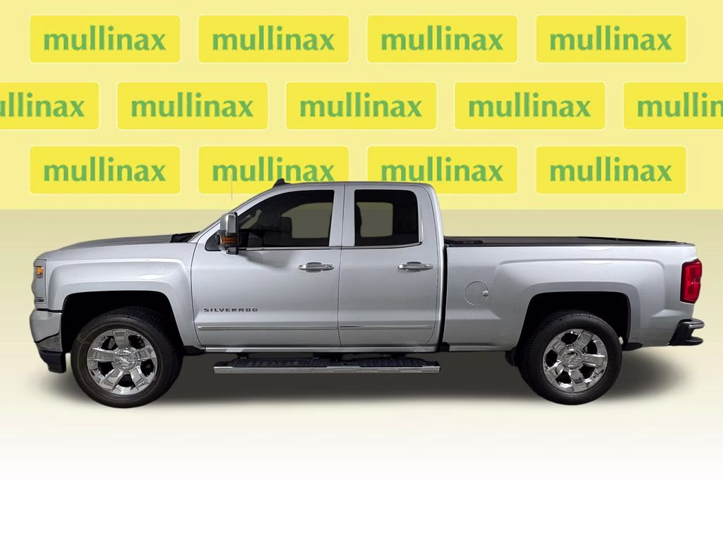 2017 Silver Ice Metallic Chevrolet Silverado 1500 LTZ RWD Truck