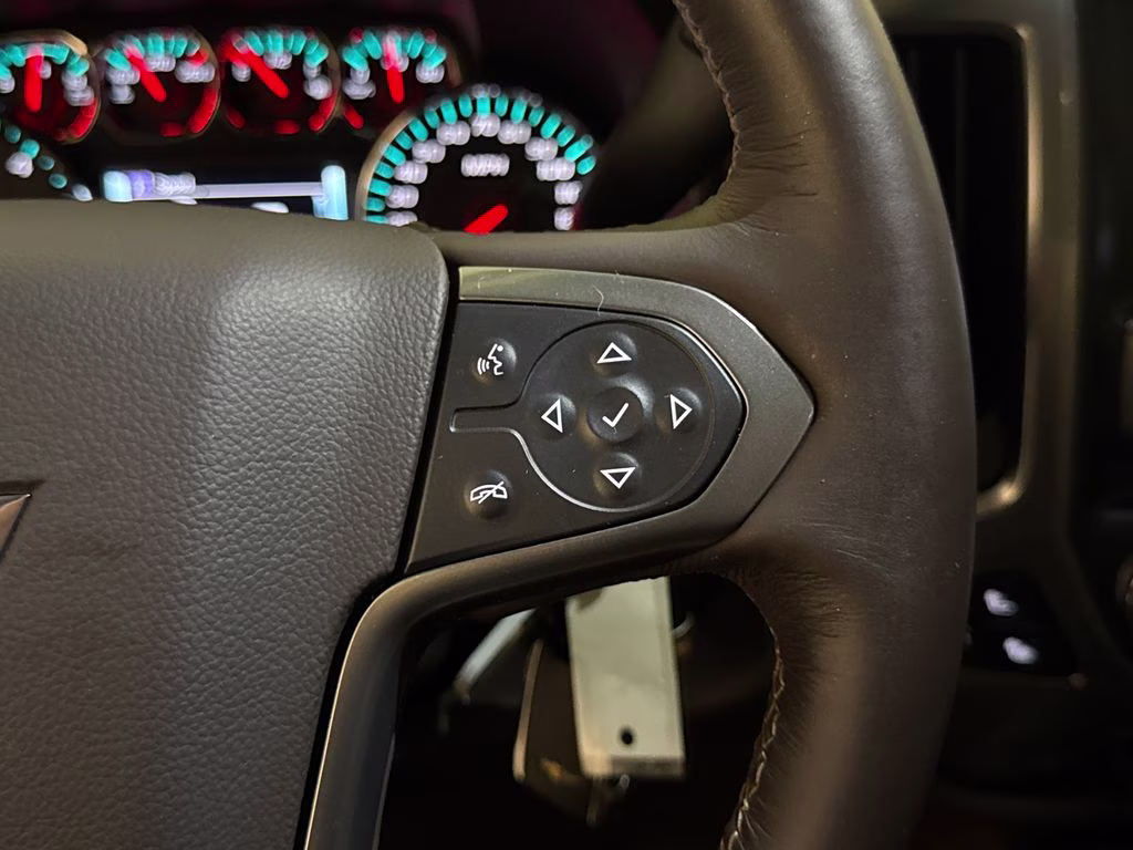 2017 Silver Ice Metallic Chevrolet Silverado 1500 LTZ RWD Truck