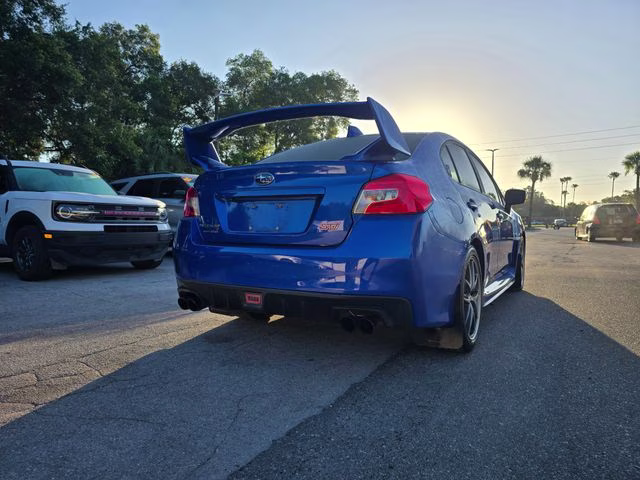 2017 WR Blue Pearl Subaru WRX STi AWD Sedan