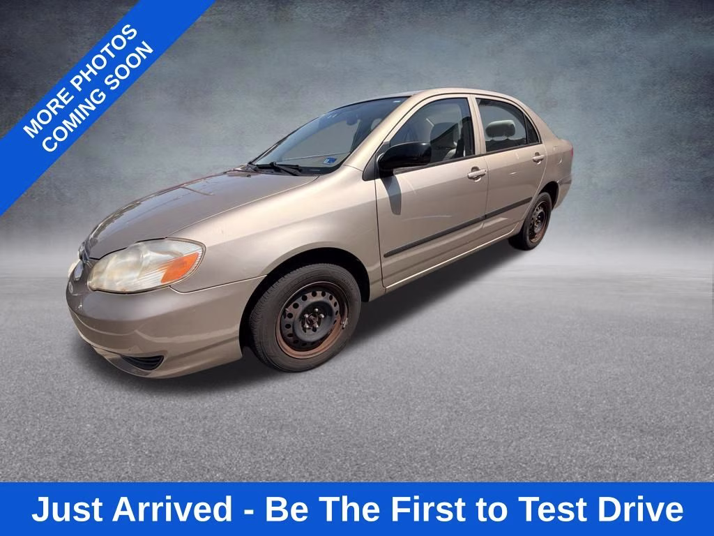 2004 Beige Toyota Corolla CE FWD Sedan