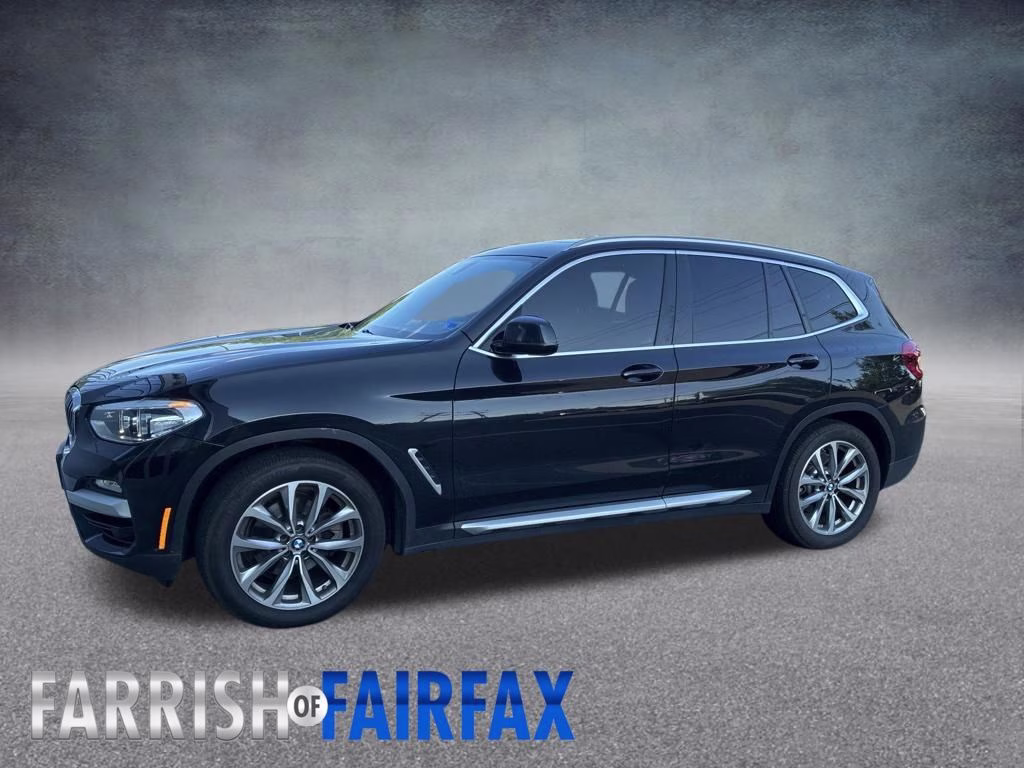 2018 Black Sapphire Metallic BMW X3 xDrive30i AWD SUV