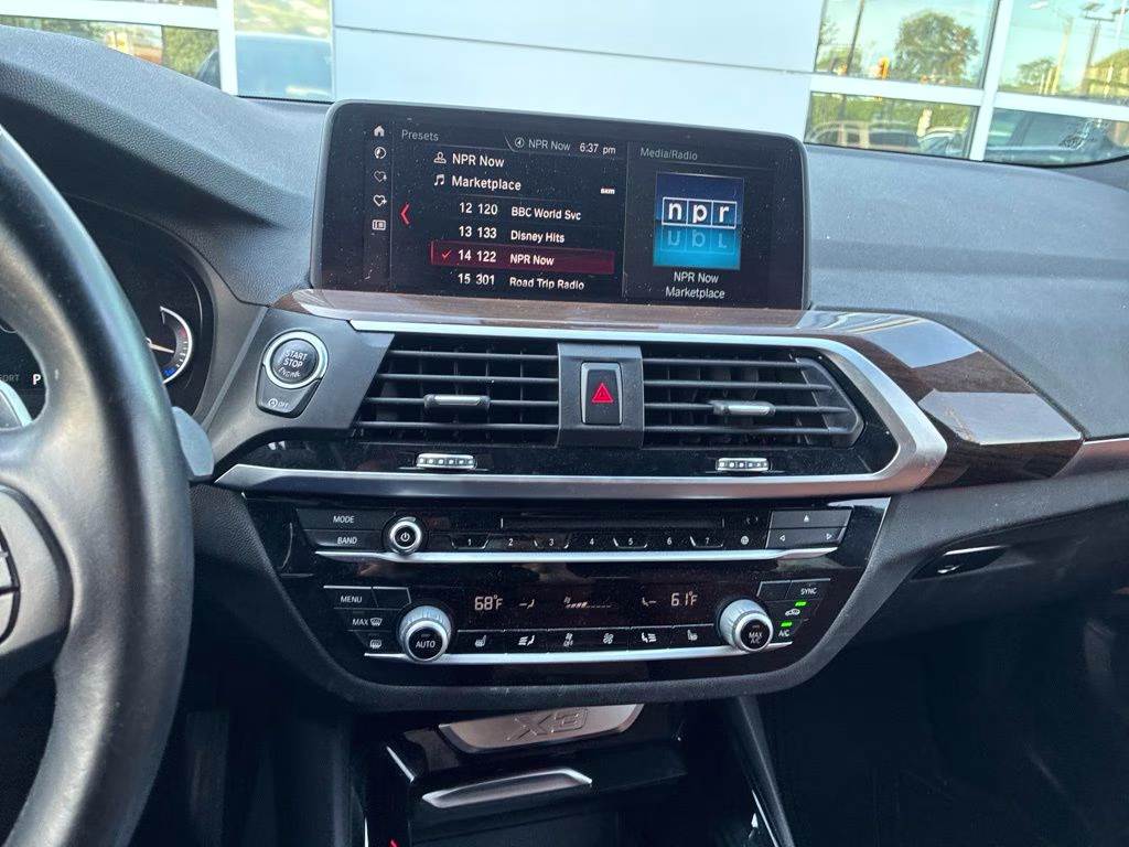2018 Black Sapphire Metallic BMW X3 xDrive30i AWD SUV