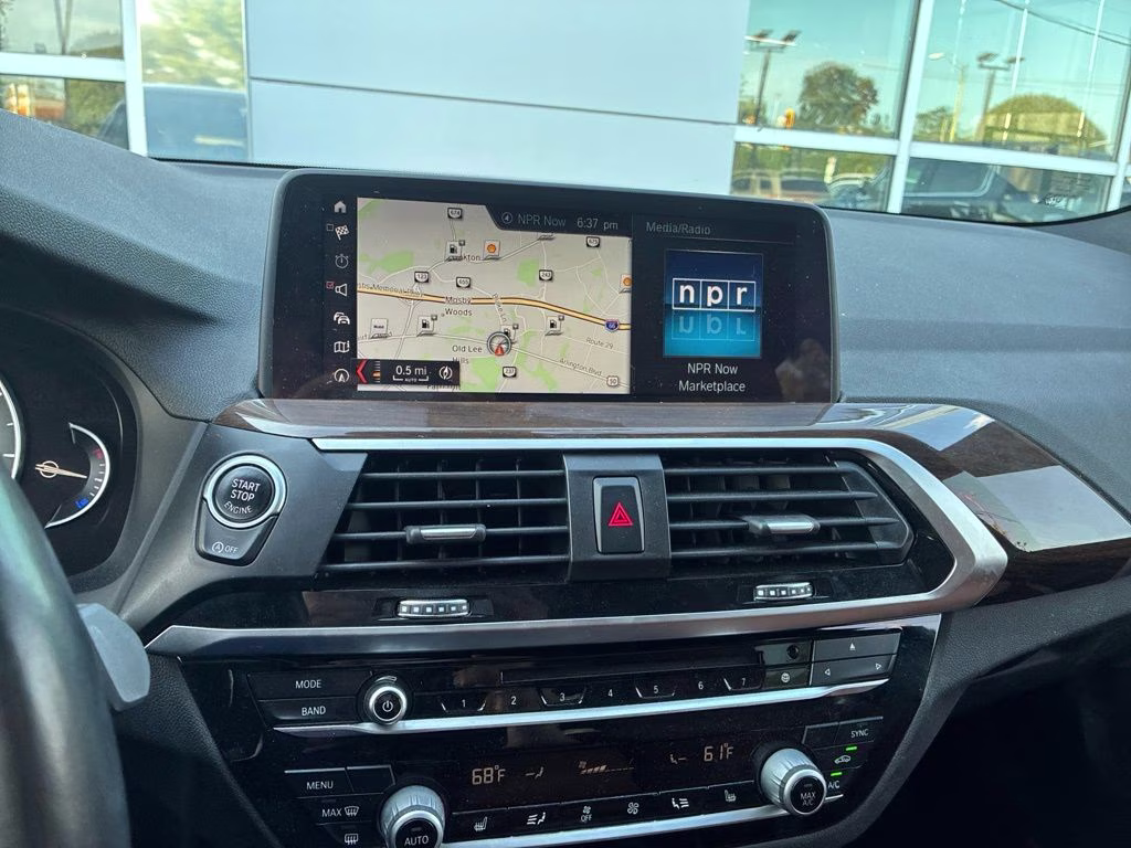2018 Black Sapphire Metallic BMW X3 xDrive30i AWD SUV