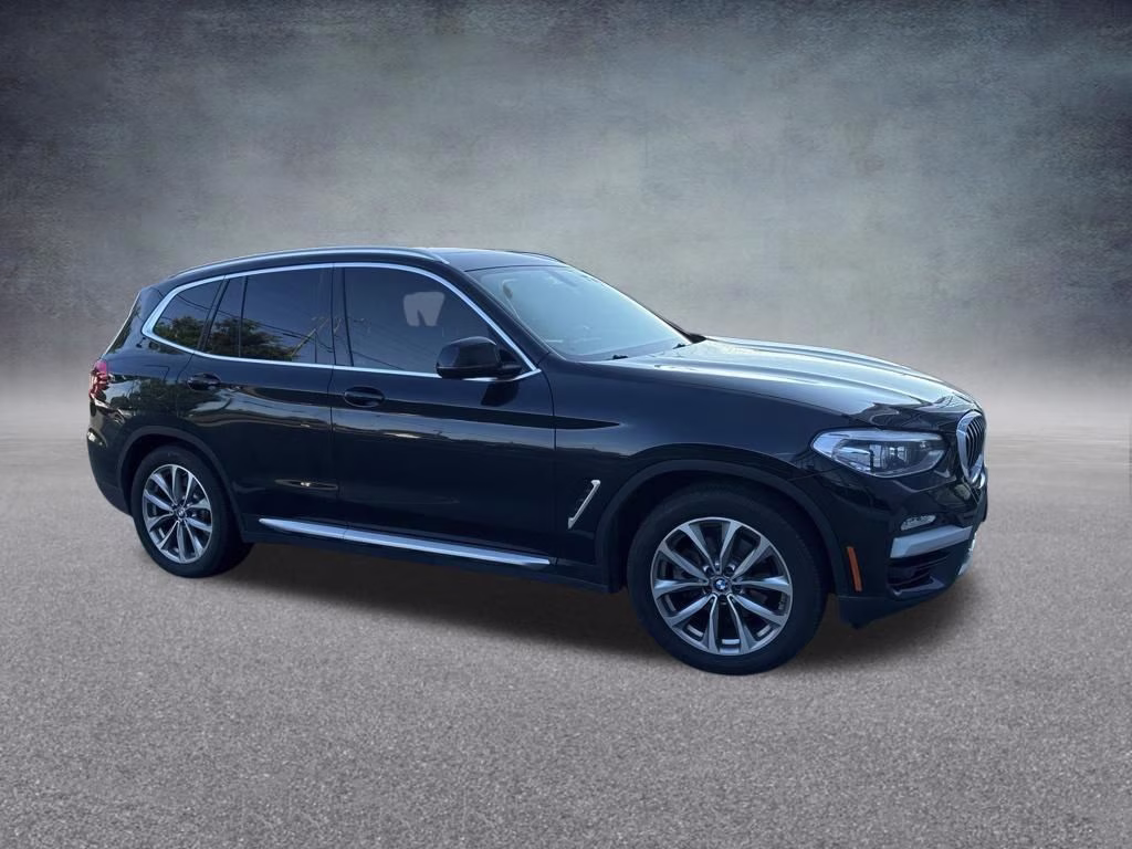 2018 Black Sapphire Metallic BMW X3 xDrive30i AWD SUV