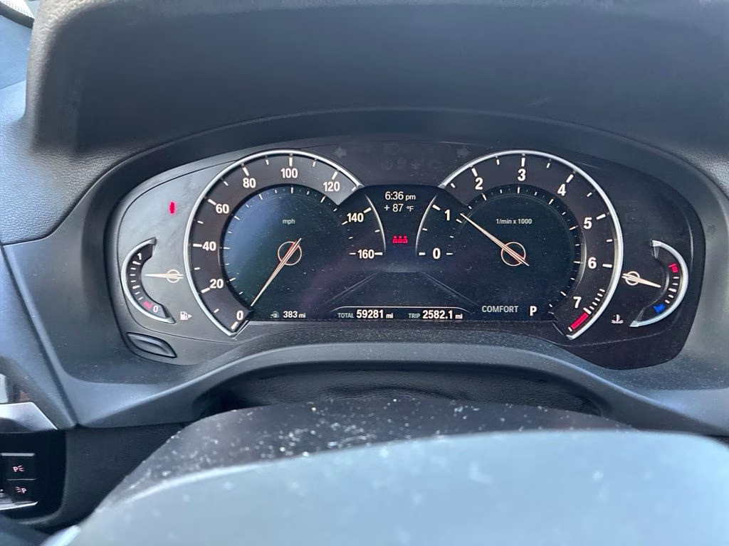 2018 Black Sapphire Metallic BMW X3 xDrive30i AWD SUV