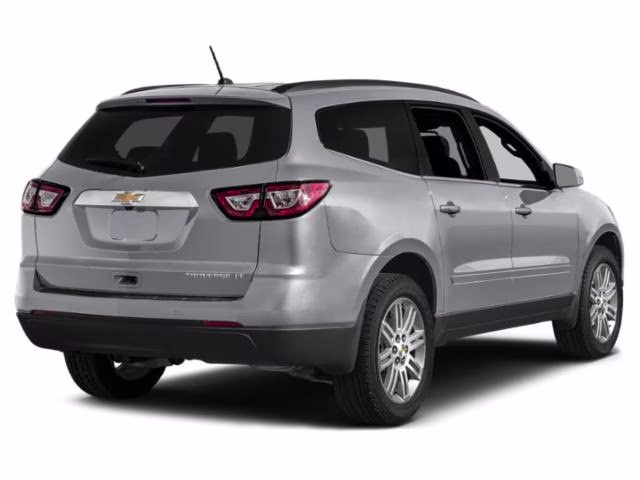 2015 Silver Ice Metallic Chevrolet Traverse LT AWD SUV