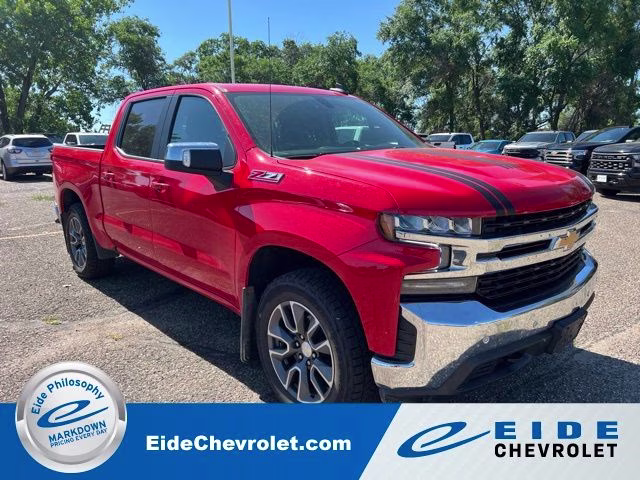 2021 Red Hot Chevrolet Silverado 1500 LT 4X4 Truck