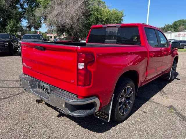 2021 Red Hot Chevrolet Silverado 1500 LT 4X4 Truck