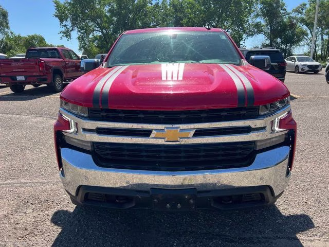2021 Red Hot Chevrolet Silverado 1500 LT 4X4 Truck